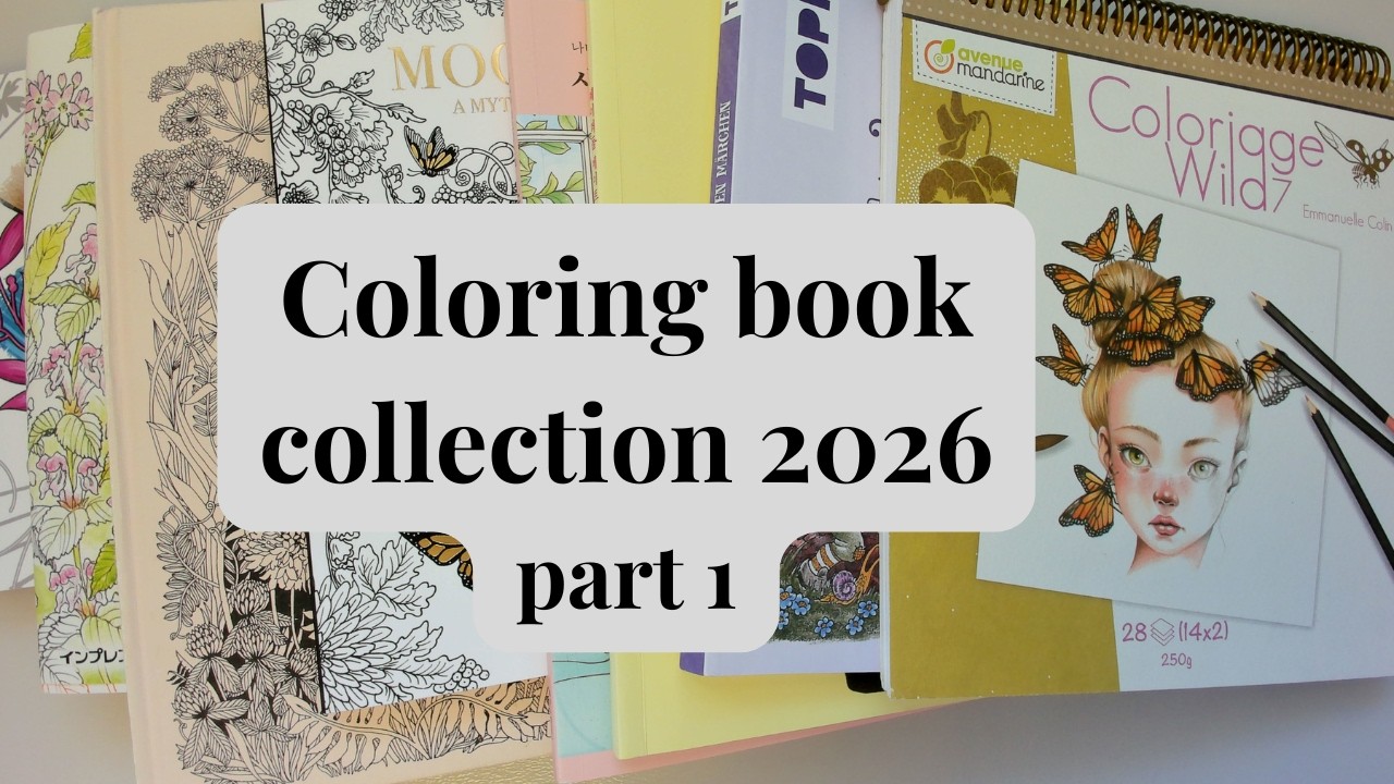 Coloring book collection 2026 part 1 #adultcolorbook