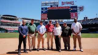 ANC Horticulture and Interment Operations Team Up with Nationals' Park Grounds Crew