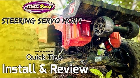 M2C Racing Servo Saver Horn Install & Review Arrma Outcast & Kraton 8s