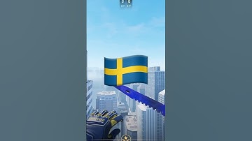 Flag of Sweden - AK-47 CS2 Crafts #cs2 #craft #cs2craft #cs2skins #memes #sweden #csgo