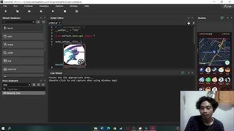 Test game menggunakan Airtest IDE