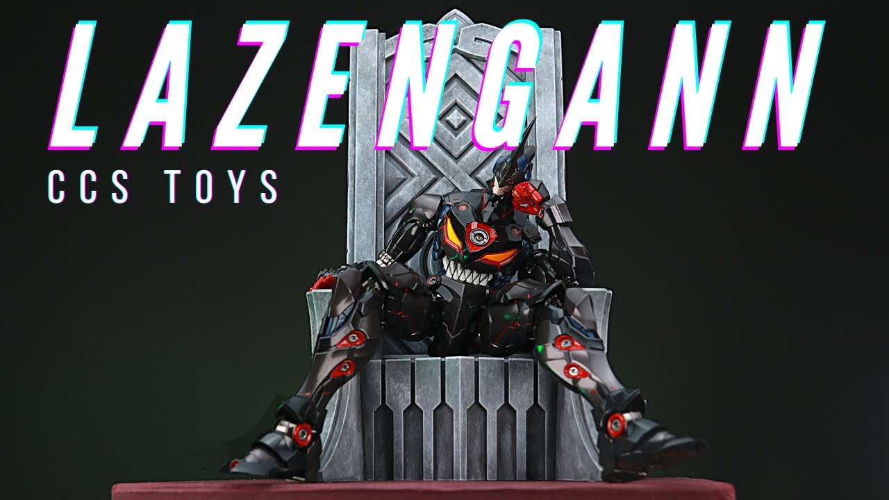 鉄魄 CCSTOYS LAZENGANN ラゼンガン CCSTOYS Lazengann - Tengen Toppa Gurren Action Figure
