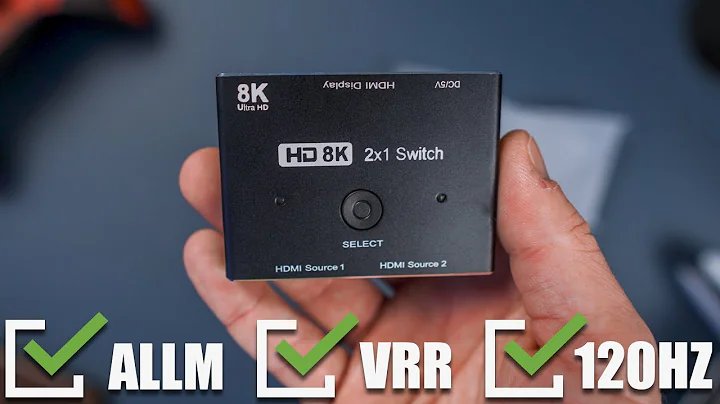 Augmentez vos ports HDMI 2.1 avec le câble de commutation HDMI 2.1 de Cable Decon !