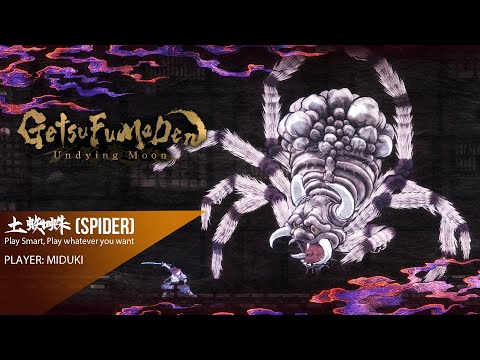 GetsuFumaDen Undying Moon Boss Subterranean Spider 土蜘蛛 No Damage