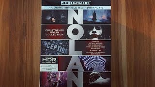 NOLAN Collection - 4K Ultra HD Blu-ray Unboxing (Dunkirk, Interstellar, Batman, Inception...)
