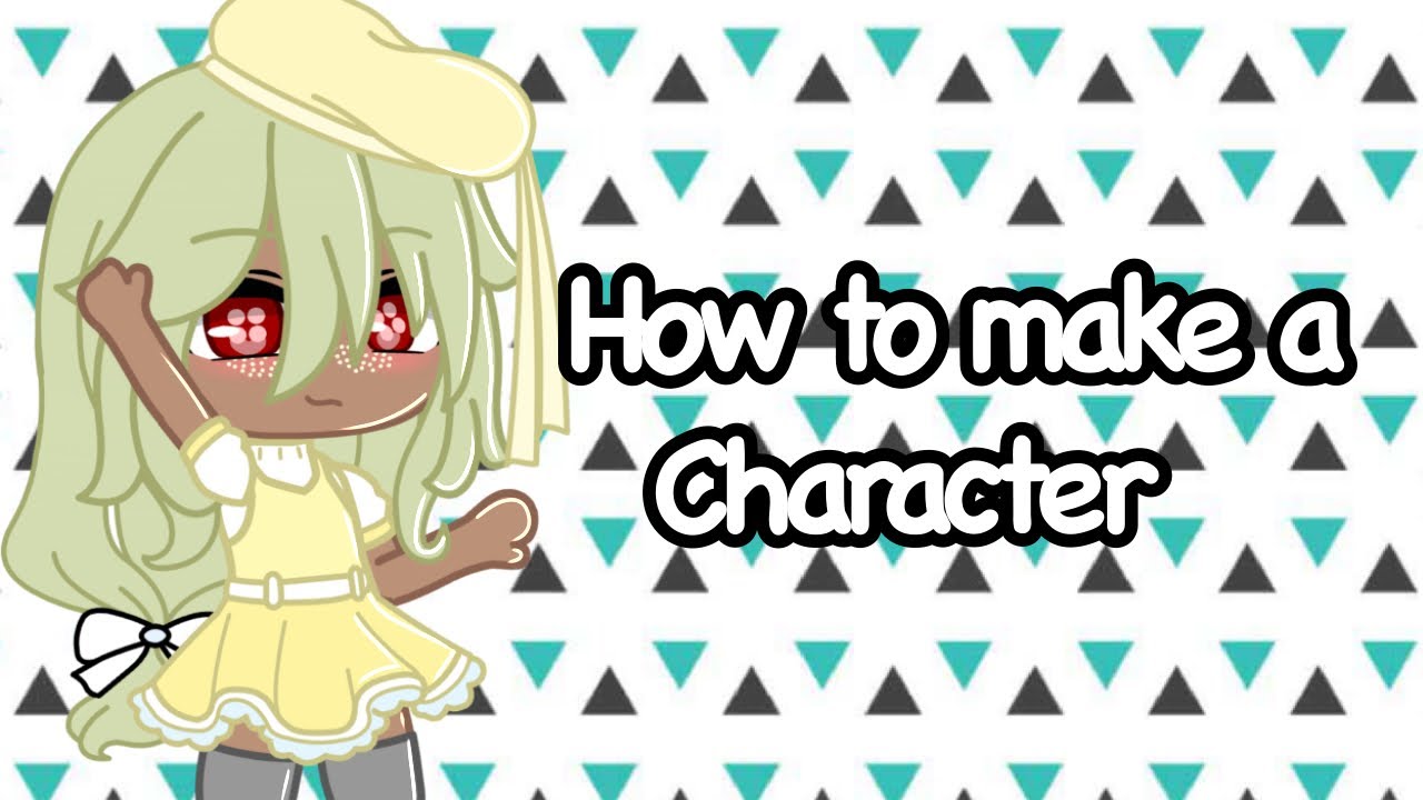 How to make a character gacha club tutorial YouTube