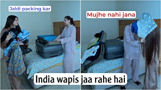 India Wapis Jaa rahe hai | PRANK on sister | Ladayi hi ho gayi 😤😡| Shilpa Chaudhary