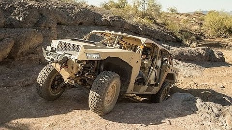 Polaris Defense launch the DAGOR Ultra-Light Combat Vehicle at AUSA 2014
