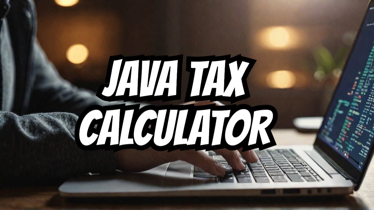 ICSE - Grade 10 - Computer Applications - JAVA Program - Tax Calculator ...