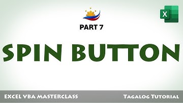 Excel VBA Part 7: Spin Button