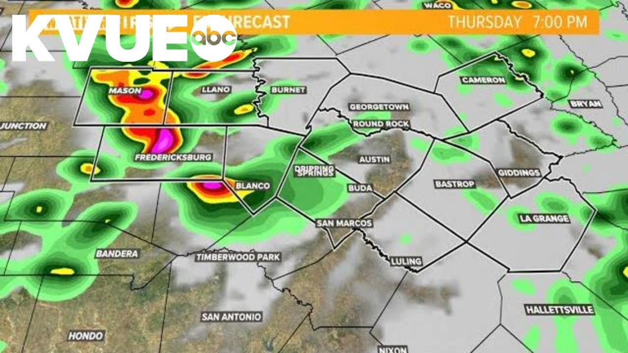 Livestream: Strong storms could impact Central Texas Thursday - YouTube