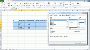 Formation Bureautique Microsoft Excel 2010 Leçon 3   Mise en forme