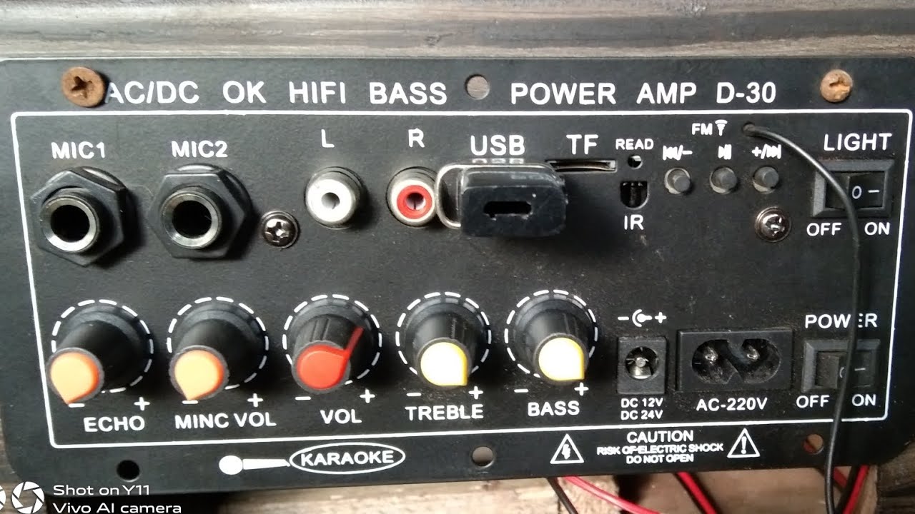 AC/DC amplifier assembled for testing @musiclovertv2876 - YouTube