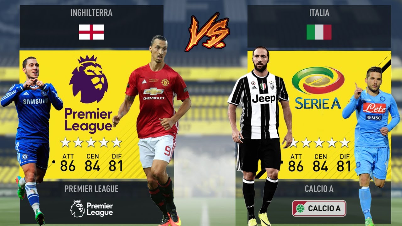 Premier League Vs Serie A : 2020-21 Premier League vs La Liga vs Ligue