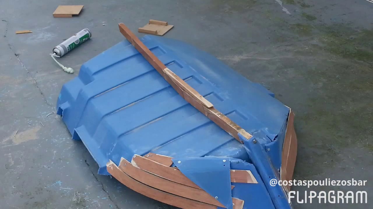 boat making. how to make a small plastic boat for the kids