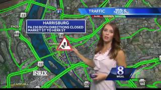 Stretch of 230 shut down in Harrisburg