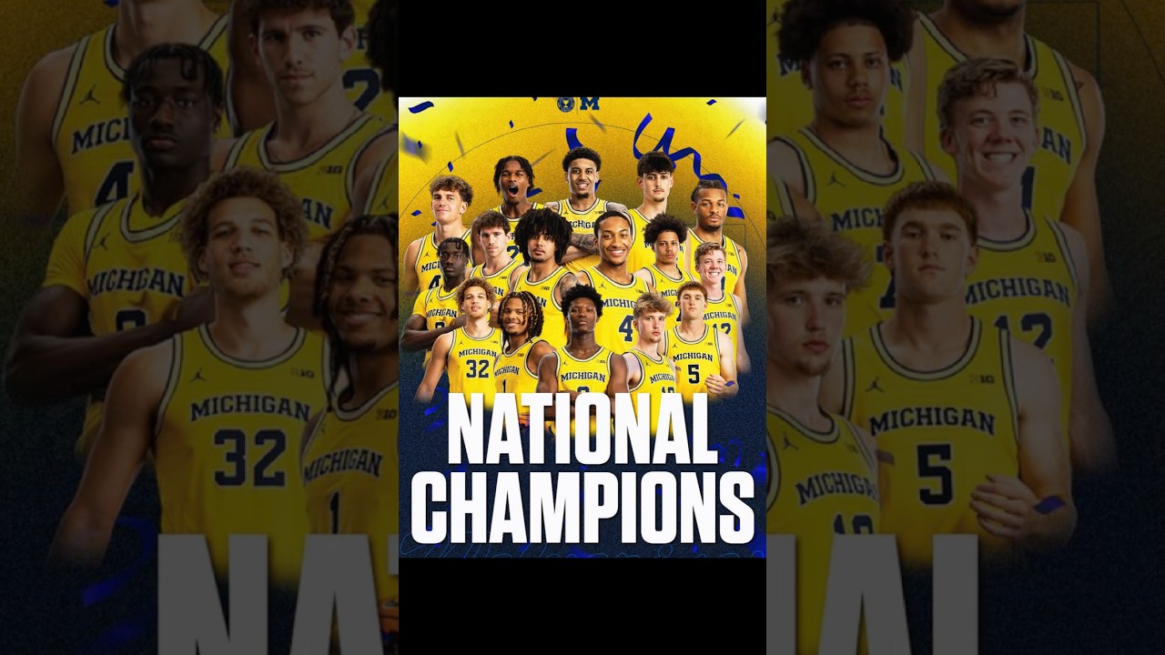 Congratulations to Michigan Men’s Basketball! National Champions!