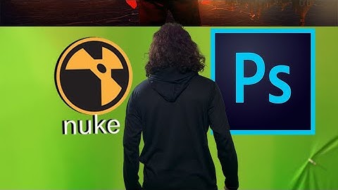 Photoshop VFX MATTE paint to NukeX compositing Workflow #foundry #vfxcompositing