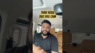 Thar Roxx 360 Camera | Thar Roxx Petrol Automatic | #tharroxx2025