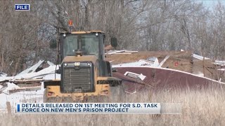 Details Released On 1st Meeting For S.D. Task Force On New Men's Prison Project