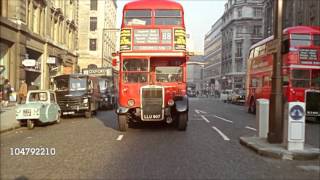 London In The 1960s  Full HD Colour  GettyImages  Traffic  City Gents  Landmarks