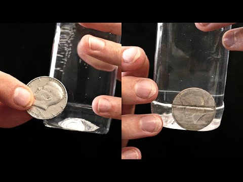 Coin Thru Bottle - COIN TRICK TUTORIAL