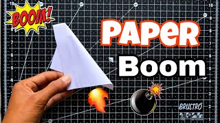 How to make a paper popper 💣 / कागज से पटाखा कैसे बनाएं।