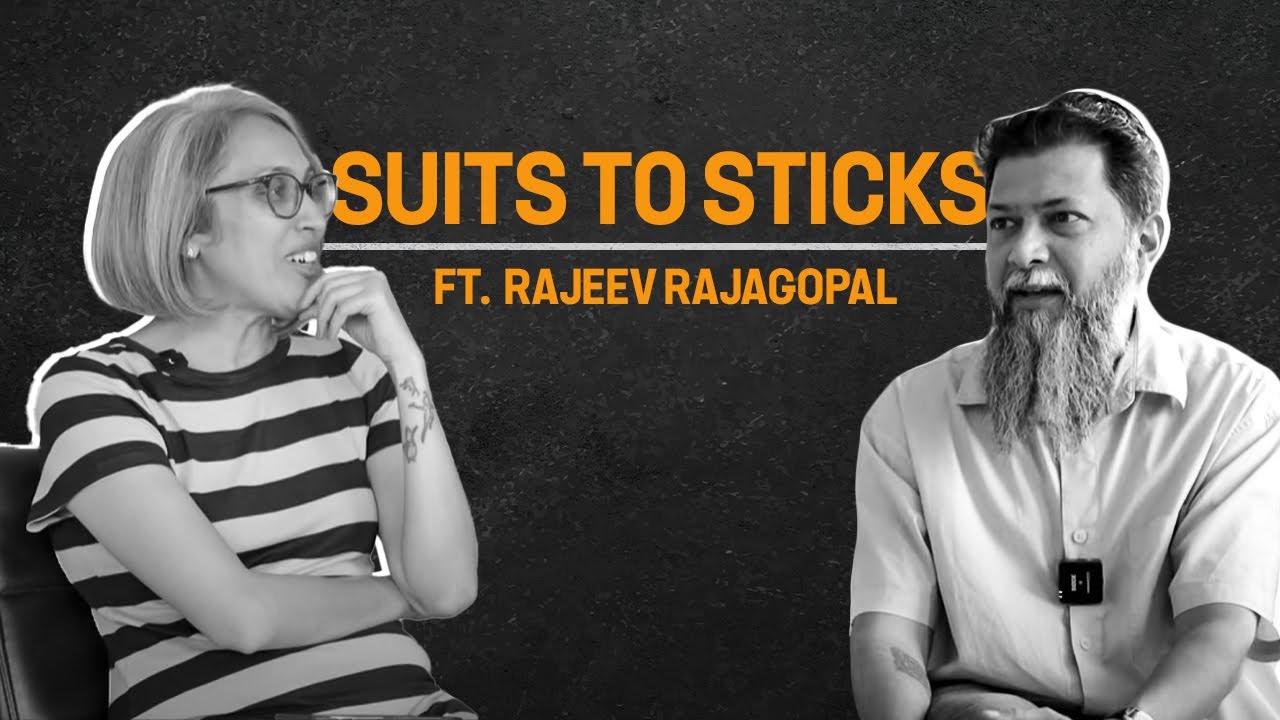 Suits to Sticks- Story of a 2000's rockstar, Rajeev Rajagopal