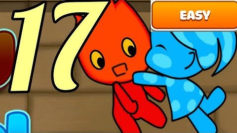 Redboy and Bluegirl Level 17 Easy In Light Temp Maze Android Walkthrough