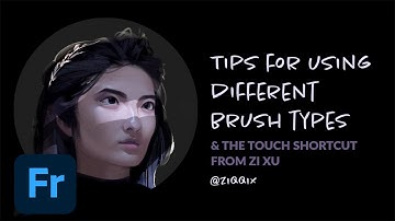 Using Brushes and the Touch Shortcut in Adobe Fresco | Adobe Creative Cloud