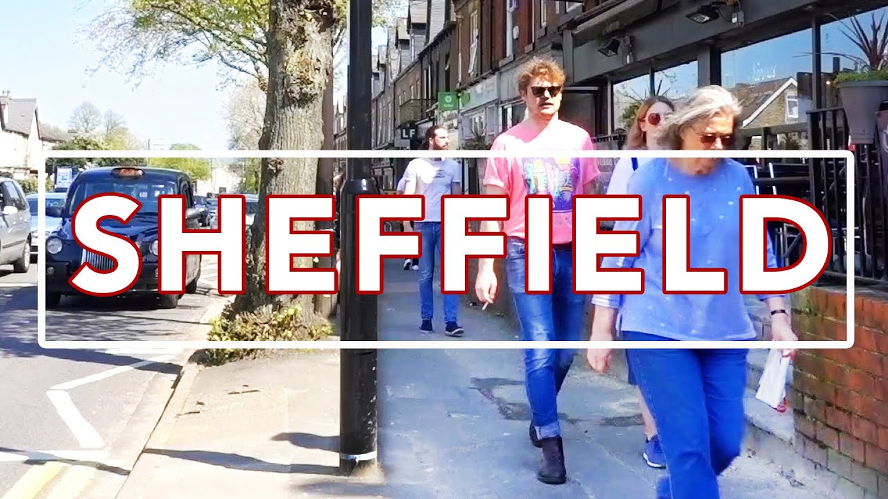 SHEFFIELD |  Ecclesall Road Walk from Hunters Bar to Champs Sports Bar