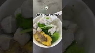Fish ball noodle #kuching #sarawak #malaysia #kathytuyen #borneo