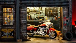 Scratch Build Auto Repair shop Diorama