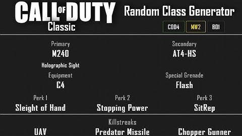 MW2 - Favela Ground War Domination (36-11) Random Class Generator #145 [2021]