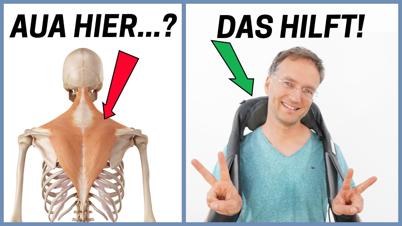 SOFORTHILFE bei NACKENVERSPANNUNGEN & super Geschenk-Idee!