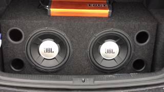 2 x 12 inch jbl subwoofer ! - YouTube