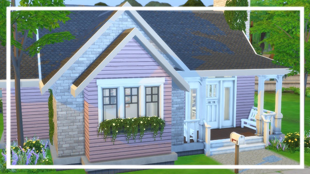 GREYBRICK ABODE | The Sims 4: Speed Build