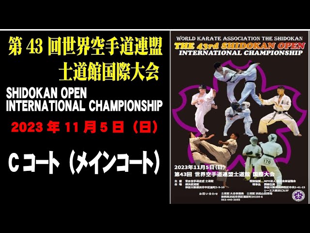 高画質・編集済み】決勝 第43回 世界空手道連盟 士道館 国際大会
