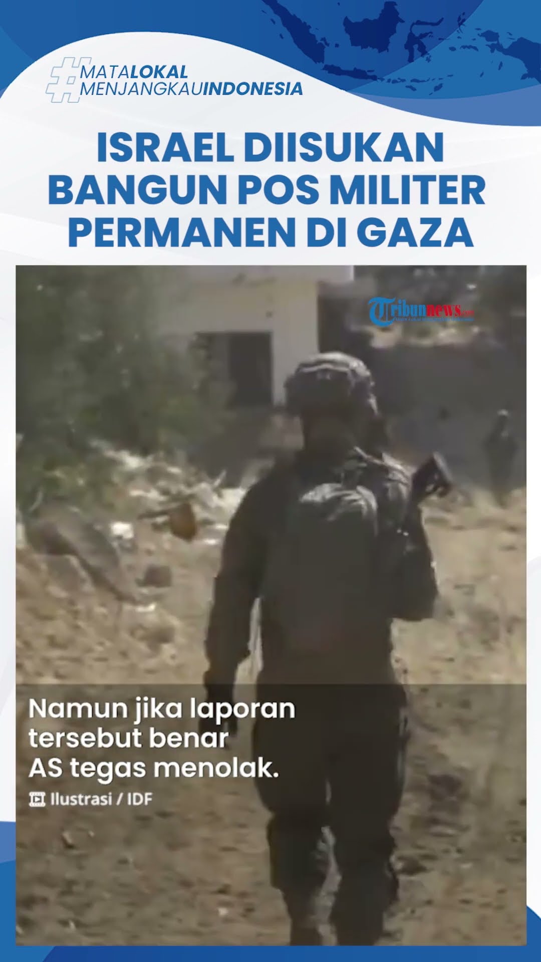 600 Bangunan Dirobohkan demi Bangun Markas Militer Permanen Israel di Gaza, AS Tolak Keras