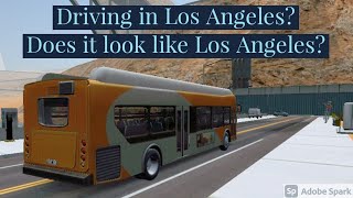 Los Angeles Suburb in Ovilex Bus Simulator 17 screenshot 4