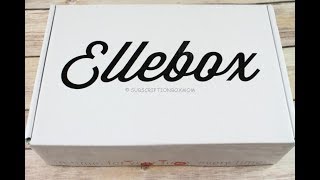 Ellebox Time Of The Month October 2017 Unboxing 50% Coupon