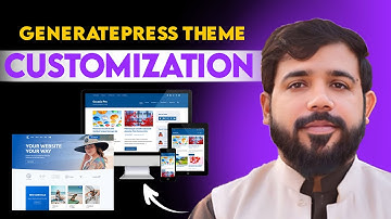 Generatepress Theme Full Customization Step By Step | Header, Footer, Home Page etc Complete Guide