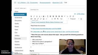 US History eLearning 1/21