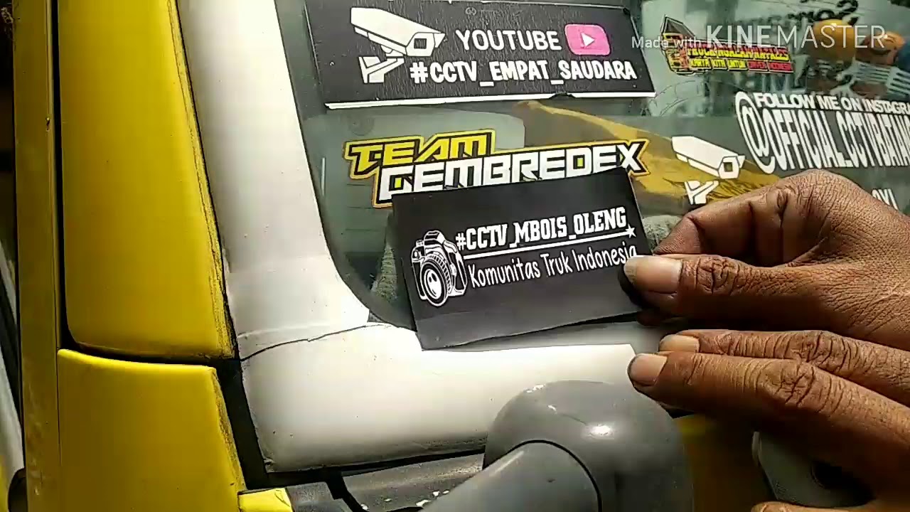 20 Koleski Terbaru Stiker  Cctv Truk Png Aneka Stiker  Keren