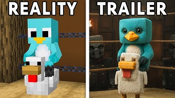 Minecraft Movie: Trailer vs Reality!