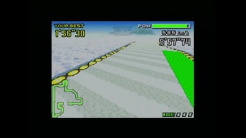 F-Zero Maximum Velocity Cloud Carpet Long Jump Circuit flap in 19"91