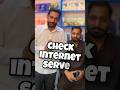 check internet service #farhan86geo #technology
