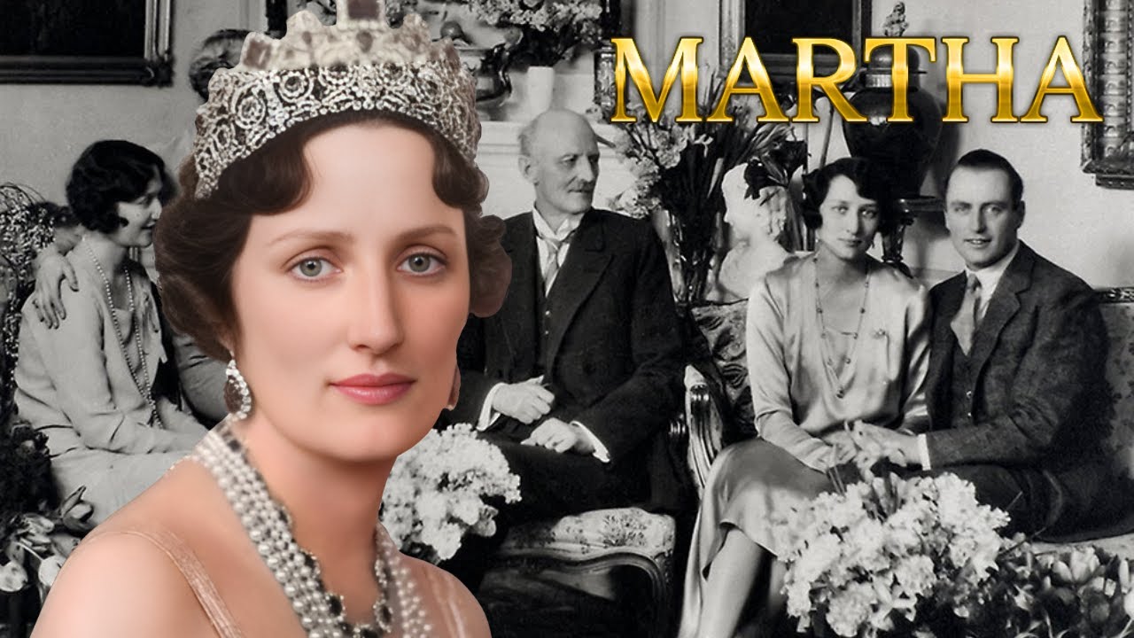 MARTHA DE SUECIA, PRINCESA HEREDERA DE NORUEGA (MADRE DEL REY HARALD V)