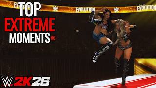 WWE 2K26 - INSANE EXTREME MOMENTS (RAGDOLL PHYSICS) PT. 6 / WWE 2K26 HD GAMEPLAY