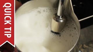 Beautiful Quick Tip: Five Basic Tips for Frothing Milk Garden Guide